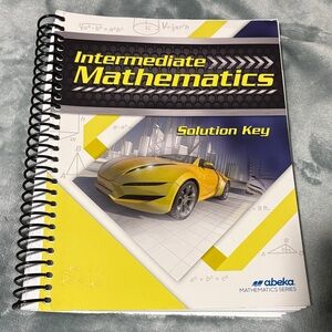 Abeka Intermediate Mathematics Solution Key - Yellow Cover